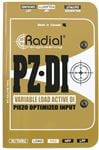 Radial PZDI Active Direct Box for Acoustic Instruments Front View